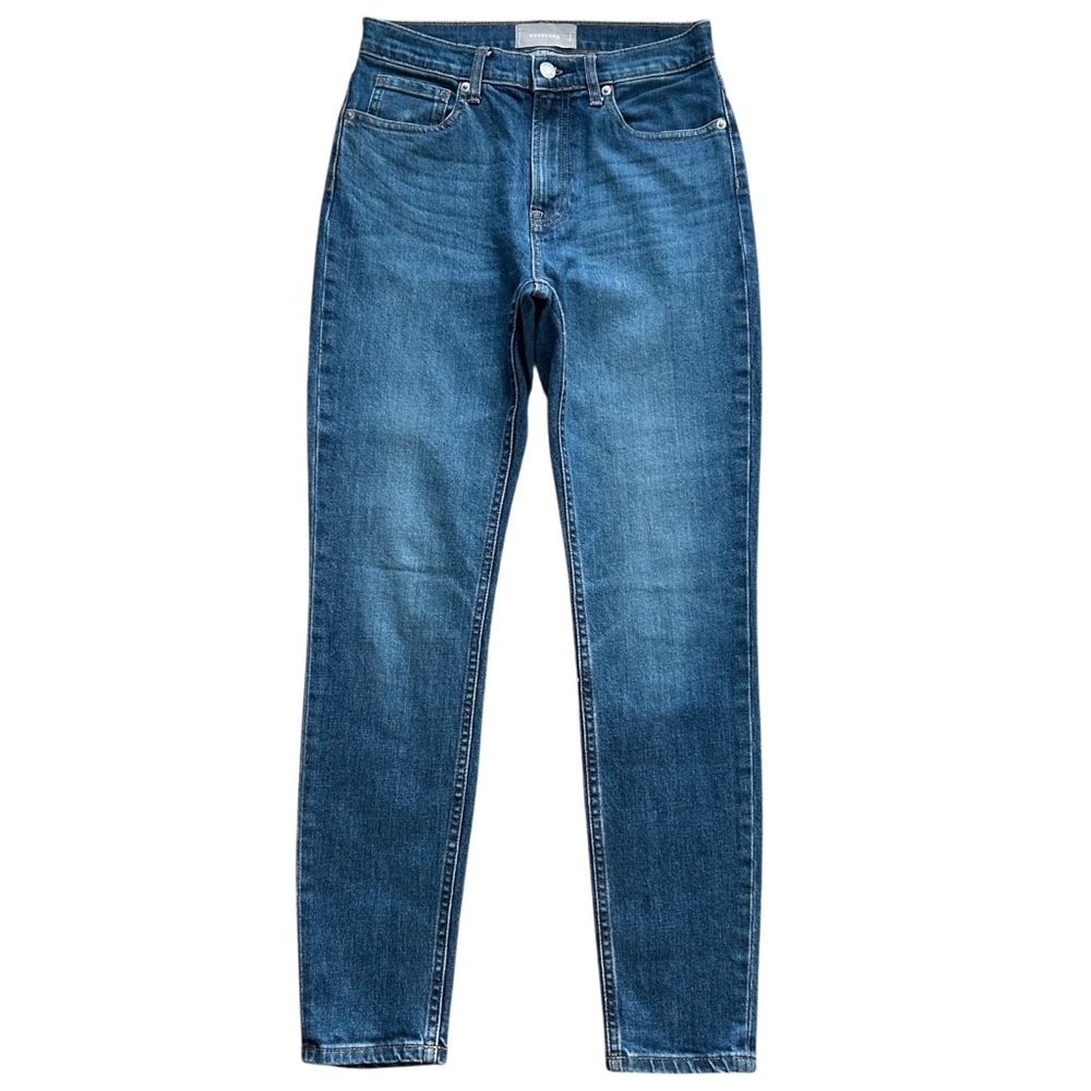 Everlane Jeans Size 27 Regular Blue Mid Rise Stretch Denim Everyday Casual